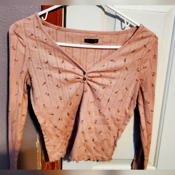 wild fable Tops - Wild Fable pink shirt Medium